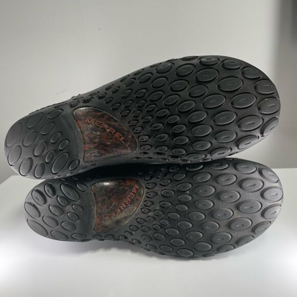 Merrell Black Leather Boots, Plaza Peak, 7.5 - Picture 12 of 13